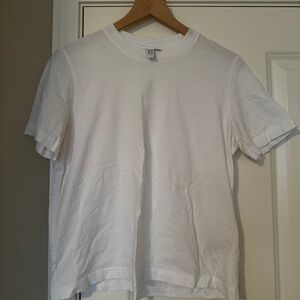 & Other Stories White Short Sleeve Tee